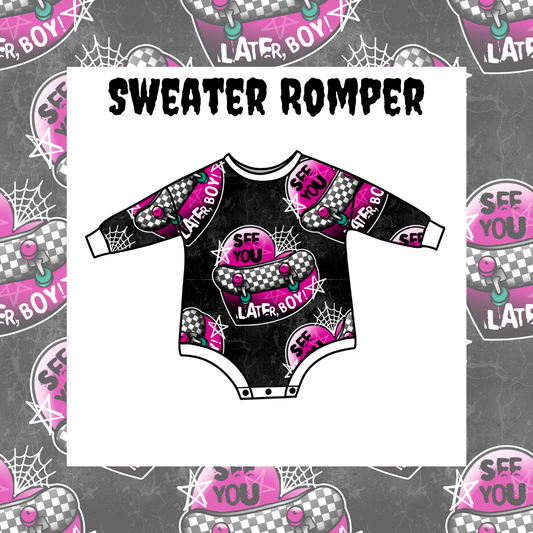 Sweater Romper Handmade for Kids | Alternative Kids Clothing