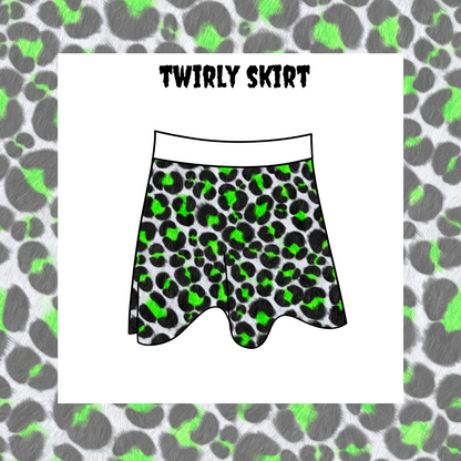 Twirly Skirt Handmade for Kids | Alternative Kids Clothing