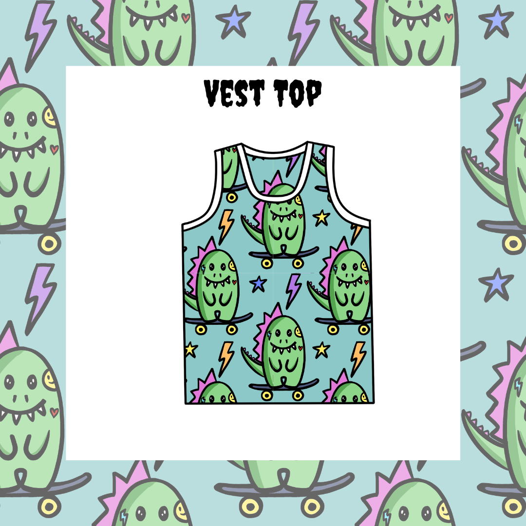 Vest Top Handmade for Kids | Alternative Kids Clothing
