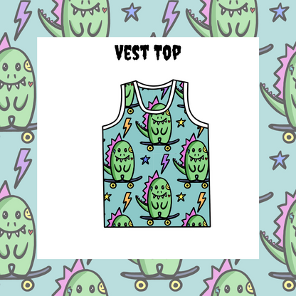 Vest Top Handmade for Kids | Alternative Kids Clothing